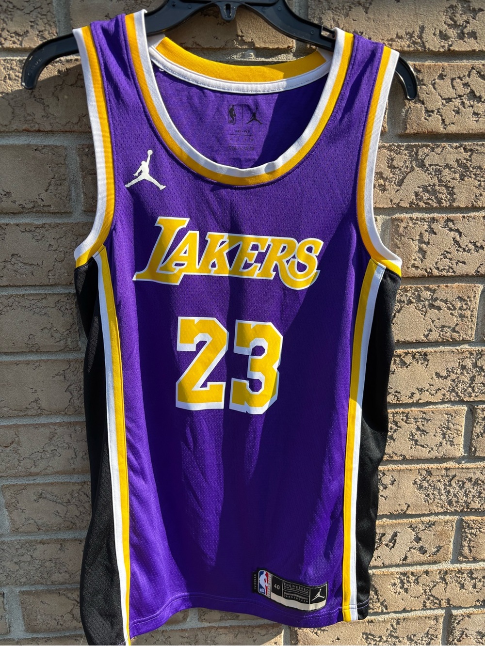LeBron James Lakers Jersey size 40